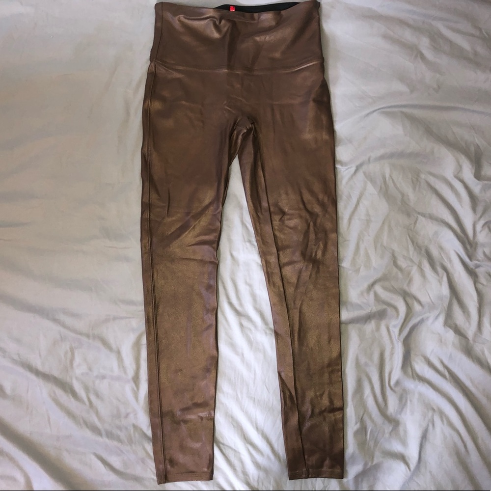 Spanx metallic Leggings
